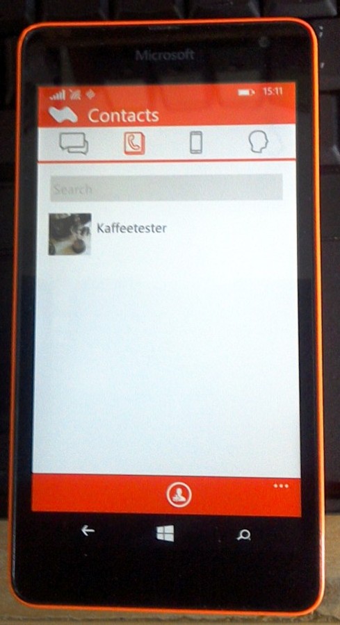 Messenger-App Chadder | Screenshot: Redatkon
