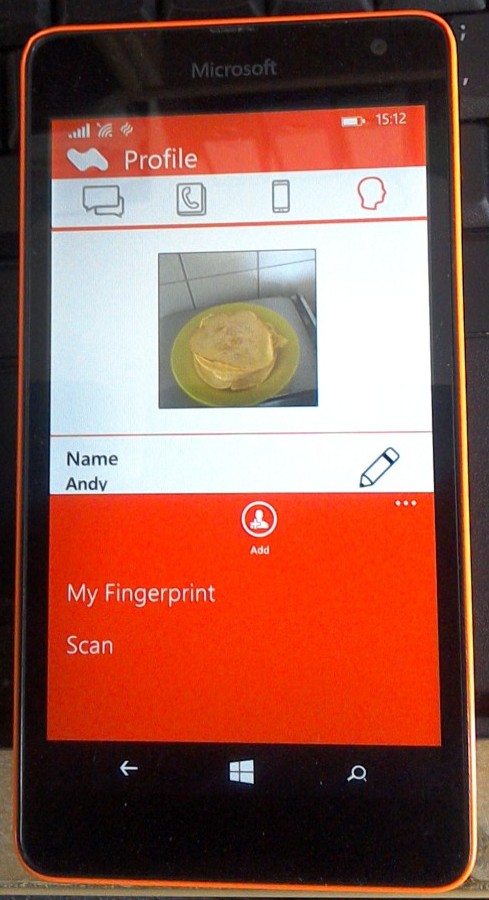 Messenger-App Chadder | Screenshot: Redatkon