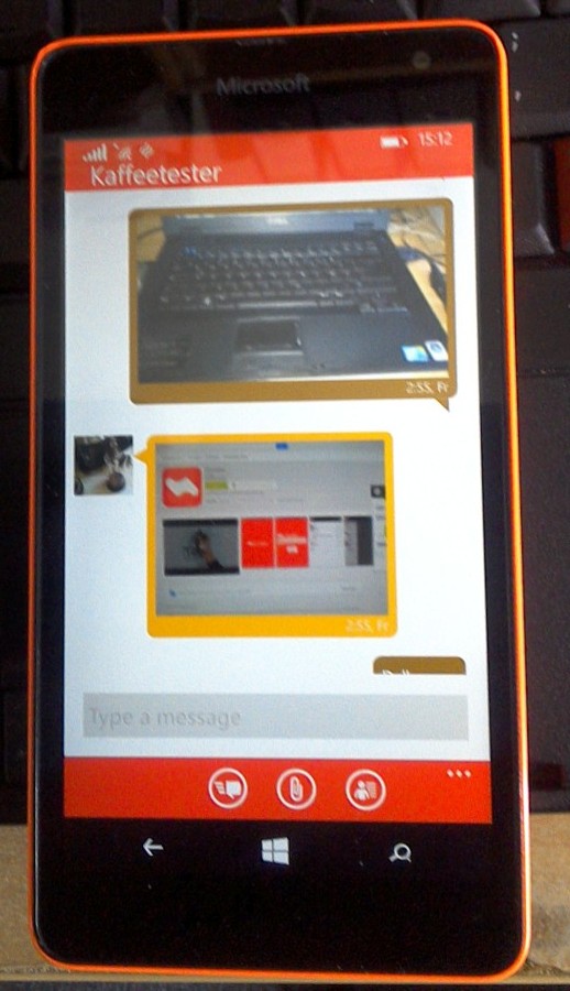 Messenger-App Chadder | Screenshot: Redatkon